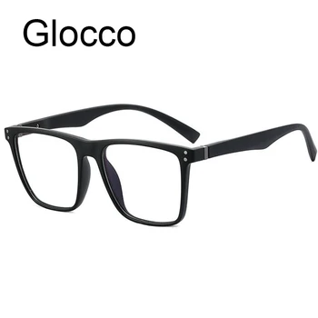 Мужские очки для чтения с анти-синим светом, Винтажные Черные Квадратные очки по рецепту, Мужские очки TR90, оправа для очков большого размера + 1,5 2