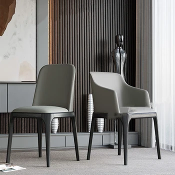Роскошное кресло для гостиной в скандинавском стиле, Растягивающееся Дерево, Дизайнерская столовая, Металлическое кресло для макияжа, Письменный стол, Офисный дизайнер, мебель для дома Poltrona 2