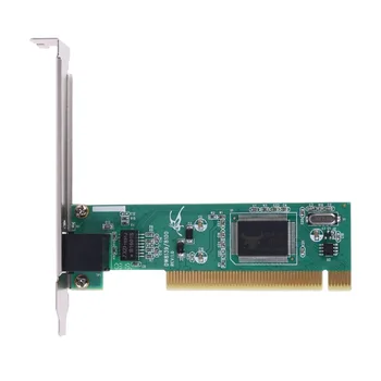 Сетевая карта PCI NIC Realtek RTL8139 10/100 Мбит/с RJ45 Ethernet Lan видеокарта Бесплатный драйвер для ПК 2
