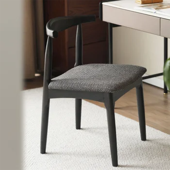 Удобные обеденные стулья в скандинавском стиле, современное деревянное кресло для отдыха в ресторане, Эргономичная Офисная кухонная мебель Silla Comedor 2