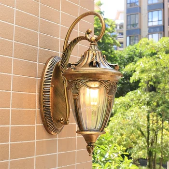 Уличный настенный светильник SOURA, классический свет, ретро светодиодные бра, водонепроницаемые для украшения дома 2