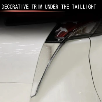 Хромированная крышка заднего фонаря, декоративная полоска, накладка для бровей, Toyota Sienna 2021 2022, Комплекты запчастей 2