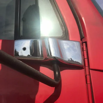 1 Пара кронштейнов для зеркал на дверях автомобиля, левая правая рамка для зеркала заднего вида для Freightliner Century Columbia 3