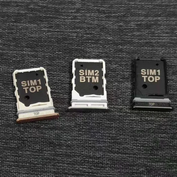10 шт./лот Для Samsung Galaxy A80 SM-A805F Micro Sim Держатель Для карт Слот Лоток Сменные Адаптеры 3