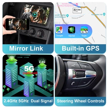 Android 12 Auto Для Dodge Journey Fiat Leap Freemont 2011-2020 Автомобильный радиоприемник, мультимедийный плеер, навигация, QLED-экран Carplay, Wi-Fi 3