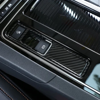 CarManGo для Jaguar XE X760 2015-2019 Автоаксессуары Шестерня Электрический ручной тормоз Панель Рамка накладка Наклейка Украшение 3