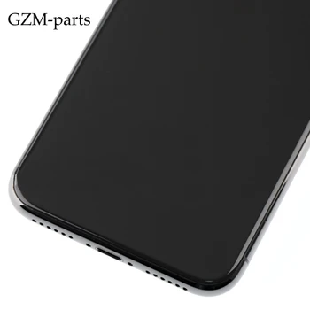 GZM-запчасти крышка батарейного отсека для iphone X задняя крышка стеклянная линза задний корпус с рамкой 3