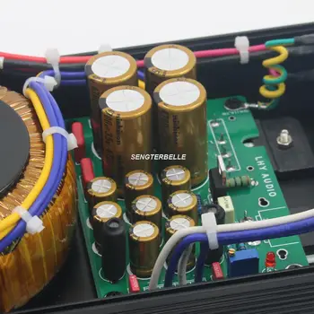 HiFi Малошумящий линейный источник питания с двойным регулированием DC5V 12V 24V Блок питания для аудиоустройства 3
