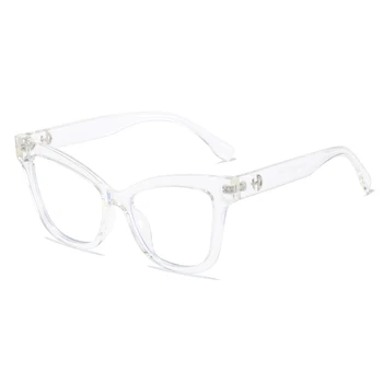 LongKeeper Модные ретро очки TR90 Женские очки с кошачьим глазом Женские мужские солнцезащитные очки с защитой от синего света, блокирующие gafas de mujer 3