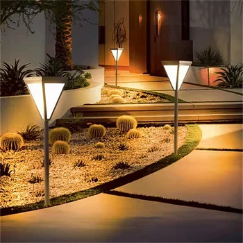 SOFITY Современный креативный светильник для газона на открытом воздухе, классический Водонепроницаемый дом для украшения сада на дорожке виллы 3