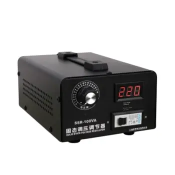 SSR-100A 220V Однофазный твердотельный электронный регулятор напряжения, регулирование температуры нагревателя 100A с кремниевым управлением 3