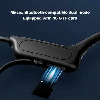 Беспроводные наушники, совместимые с Bluetooth, 5.0, для ежедневного использования спортивных наушников с костной проводимостью емкостью 150 мАч 3
