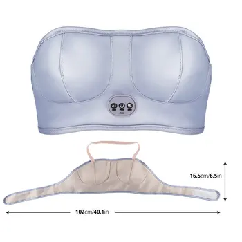 Вибрационный массажер для груди, бюстгальтер для массажа груди, инструмент для увеличения груди 3
