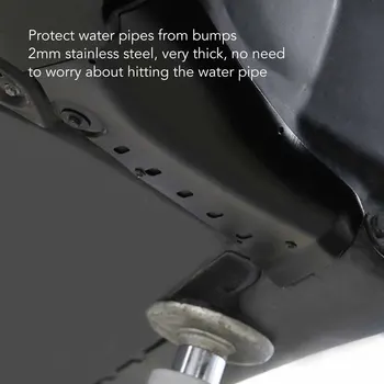 Защитная крышка трубки конденсатора, защита трубы охлаждающей жидкости на шасси, простая установка в автомобиль 3