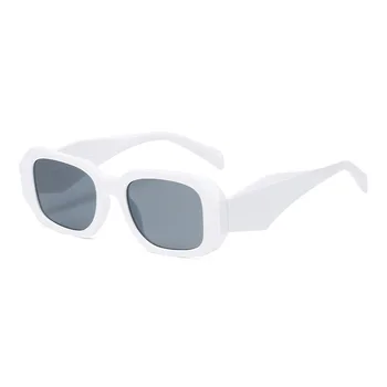Маленькие прямоугольные Солнцезащитные очки Женские Винтажные Брендовые Дизайнерские Квадратные Солнцезащитные очки для мужчин Оттенки Женских очков Oculus UV400 Gafas 3