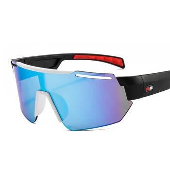 Мужские солнцезащитные очки с защитой от солнца и ультрафиолета Модные винтажные солнцезащитные очки в большой оправе для вождения и езды на велосипеде 3