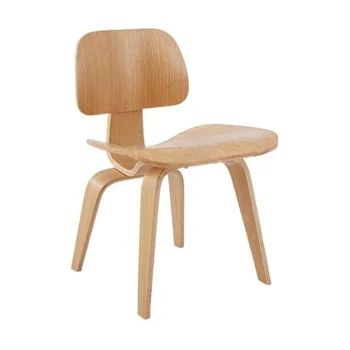 Обеденный стул из литой фанеры с деревянной основой для кухни, столовой, спальни, гостиной, современная мебель середины века, обеденный приставной стул 3