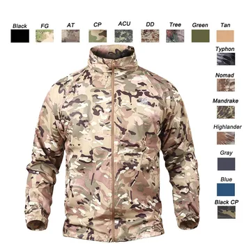 Рубашка для стрельбы на открытом воздухе для лесной охоты, боевая форма, тактическая боевая одежда BDU, быстросохнущая камуфляжная рубашка 3