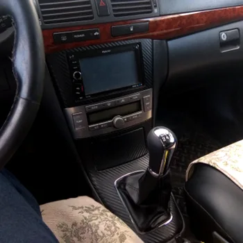 Ручка переключения передач из искусственной кожи для 5-ступенчатого автомобиля, крышка багажника переключения передач для Toyota Avensis T25 MK2 II 2003-2009 гг. 3