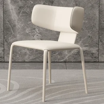 Скандинавские пляжные стулья Кожаный Садовый дизайн Для макияжа в помещении Маникюрный стул для одноместной комнаты Итальянский Sillas De Comedor Японская мебель jyxp 3
