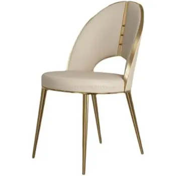 Скандинавское эргономичное кресло для спальни, кресло для салона на открытом воздухе, Скандинавское кресло, Прозрачная Кухонная мебель Sillas De Cocina XF35XP 3