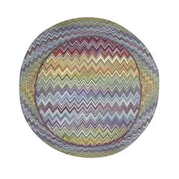 Современная зигзагообразная панама в стиле бохо-шик Унисекс, летняя Пляжная шляпа от солнца, Геометрическая Многоцветная шляпа 3