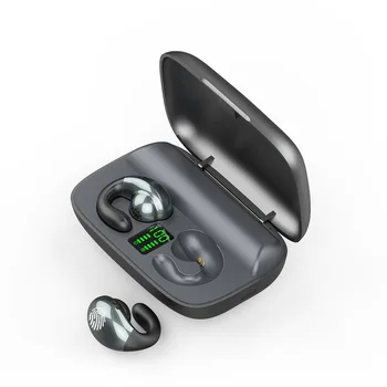 Черные Наушники Bluetooth Clip On Ear Style Earcuffs Наушники 5.3 Проводимости Bluetooth Серьга Беспроводная Ушная Косточка для Lenovo K12 3