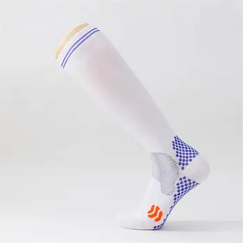 1-8 шт. Компрессионные носки для бега для мужчин и женщин для футбола, снимающие усталость, облегчающие боль 20-30 мм рт. ст., черные компрессионные носки, подходящие для 4