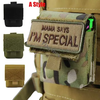 1000D Военный Гаджет EDC, сумка для снаряжения, тактический чехол для страйкбола Molle, Мундштук, поясные сумки, Сумка-органайзер для инструментов для охоты на открытом воздухе 4