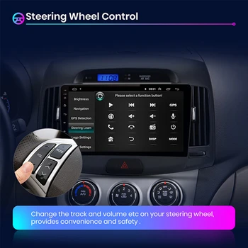Android Автомобильное Радио Carplay для Hyundai Elantra 2006-2011 Мультимедийный Видеоплеер Навигация GPS Головное Устройство 4