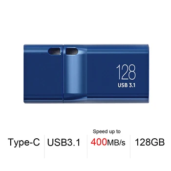 SAMSUNG Type-C USB Флэш-накопитель 256G 128G 64GB Флеш-накопитель USB 3.1 Type C Флешка Memory Stick Для ПК / Ноутбука / Смартфона / Планшета 4