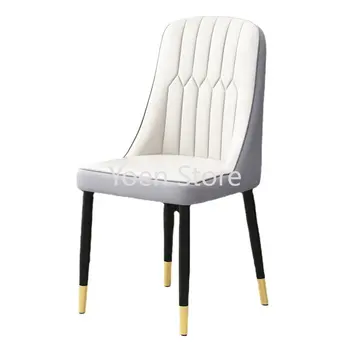 Дизайн кухни, стулья для столовой, Скандинавские Лаунджи, Элегантный сад, Современный обеденный стул, Офисная мебель Sillas De Comedor DC052 4