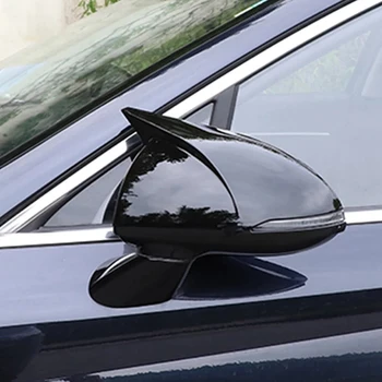 Для Hyundai Sonata DN8 2020 2021 Крышка зеркала заднего вида автомобиля Декоративная отделка корпуса зеркала боковой двери 4