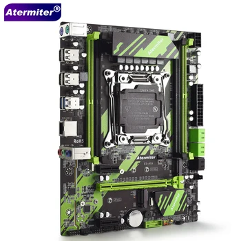 Комплект материнской платы Atermiter X99 AS9 с процессором Xeon E5 2670 V3 CPU LGA2011-3 DDR4 16 ГБ 2x8 ГБ оперативной памяти 3200 МГц REG ECC RAM 4