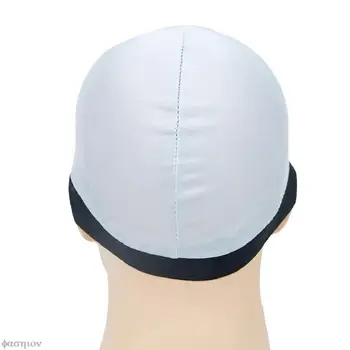 Куполообразная Волнистая шапочка Шелковая Шляпка Атласная Эластичная Дышащая шапка-тюрбан для волос, головные уборы, шляпы для фетровых шляп, шапочка для взрослых, простые 4