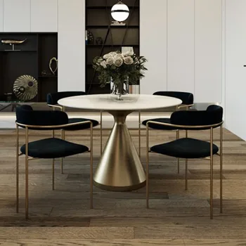 Кухонные обеденные стулья, скандинавское индивидуальное кресло, экономящее пространство, расслабляющие обеденные стулья, современная садовая мебель Sandalye HY50DC 4