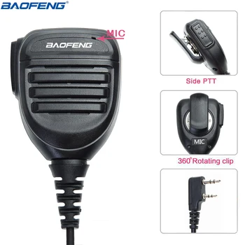 Микрофон телефонной трубки Baofeng-K-Head Подходит для высококачественных переговорных устройств Baofeng UV-5R, UV-82, BF-888S 4