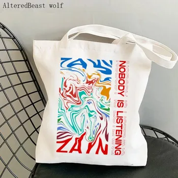 Модная женская сумка для покупок Pride Rainbow Flag Harajuku, холщовая сумка для покупок на заказ, женская сумка для девочек, женская сумка на плечо 4