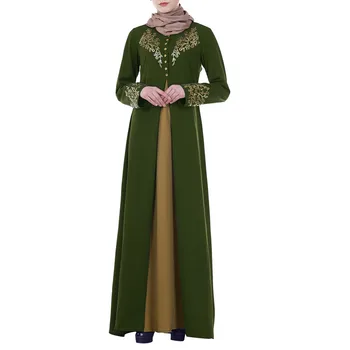 Мусульманское женское платье для Ид, Молитвенная одежда, платье для Рамадана, исламская одежда, Абая, Дубай, арабский халат, мусульманское женское платье 4