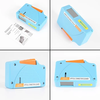 Очиститель оптоволоконных разъемов Aua-550, кассета для чистки оптоволоконных коннекторов, очиститель кассет, коробка для чистки оптоволокна 4