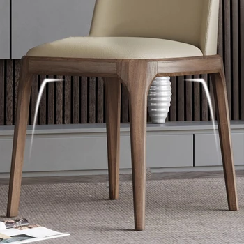 Роскошное кресло для гостиной в скандинавском стиле, Растягивающееся Дерево, Дизайнерская столовая, Металлическое кресло для макияжа, Письменный стол, Офисный дизайнер, мебель для дома Poltrona 4
