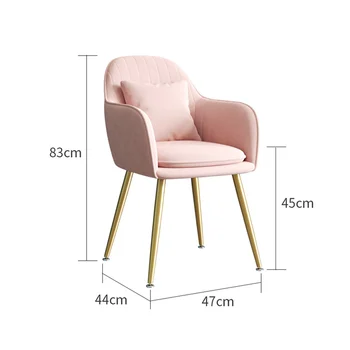 Роскошный Бархатный Обеденный стул для гостиной Nordic Eiffel Cafe, Современный Дизайнерский Обеденный стул, Точная Копия Шезлонгов, Библиотечная мебель 4