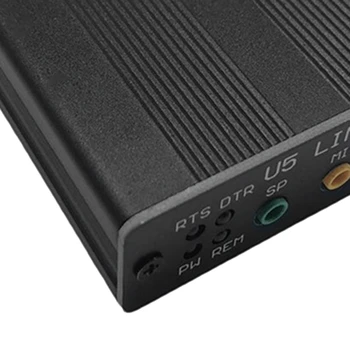Специальный Радиоразъем U5 LINK Radio Connector Металлический Радиоразъем Для YAESU FT-891/991/FT-818/FT-857D/FT-897 4