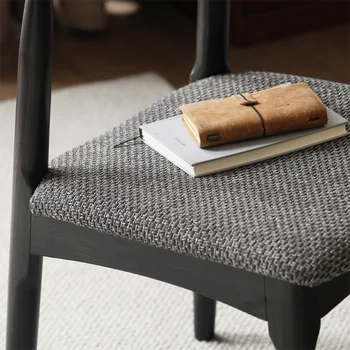 Удобные обеденные стулья в скандинавском стиле, современное деревянное кресло для отдыха в ресторане, Эргономичная Офисная кухонная мебель Silla Comedor 4