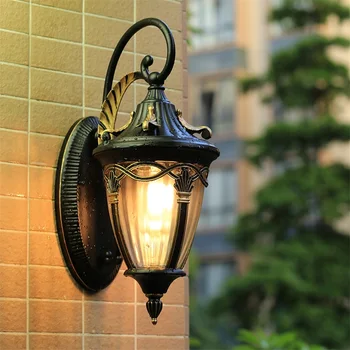 Уличный настенный светильник SOURA, классический свет, ретро светодиодные бра, водонепроницаемые для украшения дома 4