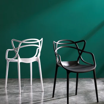 Уникальное дизайнерское кресло White Nordic Креативные Офисные Обеденные стулья Современный дизайн Диван Sillas Стулья для гостиной Мебель 4