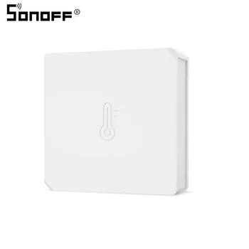1-10 Sonoff ZigBee SNZB-02 С датчиком температуры и влажности SONOFF ZBBridge Работает с приложением eWeLink Smart Home Automation 5