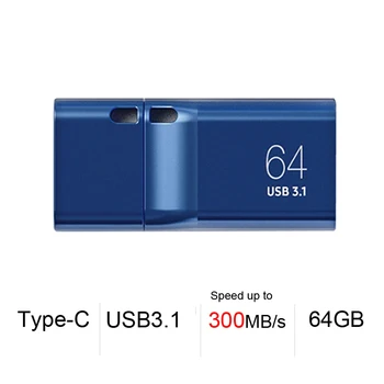 SAMSUNG Type-C USB Флэш-накопитель 256G 128G 64GB Флеш-накопитель USB 3.1 Type C Флешка Memory Stick Для ПК / Ноутбука / Смартфона / Планшета 5