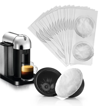Алюминиевая кофейная крышка для кофейных капсул Nespresso Vertuoline, наклейка для заправки кофейных капсул, самоклеящаяся 150шт. 5