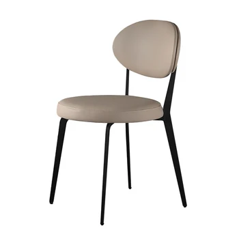 Дизайнерские Металлические стулья, Роскошные банкетные Белые стулья для маленькой спальни, стулья для свадебного макияжа в помещении, Кемпинговые мебель для салона, японская мебель 5
